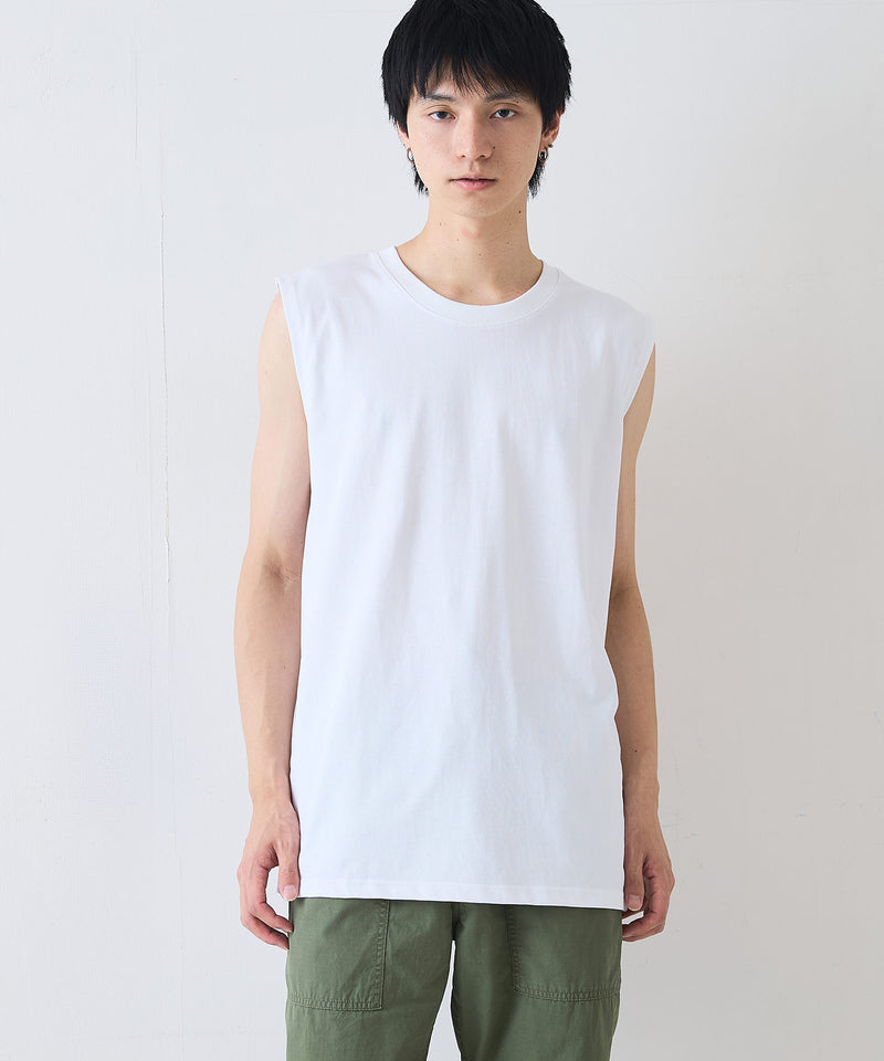 UO 2PパックワイドヘビーウェイトノースリーブTEE UVOP-003B【UNIVERSAL OVERALL/ユニバーサルオーバーオール】