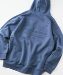 【RAGGED MOUNTAIN/ラギットマウンテン】BBELMONT/ベルモント エンボス加工 プルオーバー パーカー