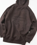 【RAGGED MOUNTAIN/ラギットマウンテン】BBELMONT/ベルモント エンボス加工 プルオーバー パーカー