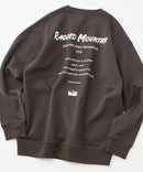 【RAGGED MOUNTAIN/ラギットマウンテン】ALTON/アルトン バックプリント スウェットトレーナー