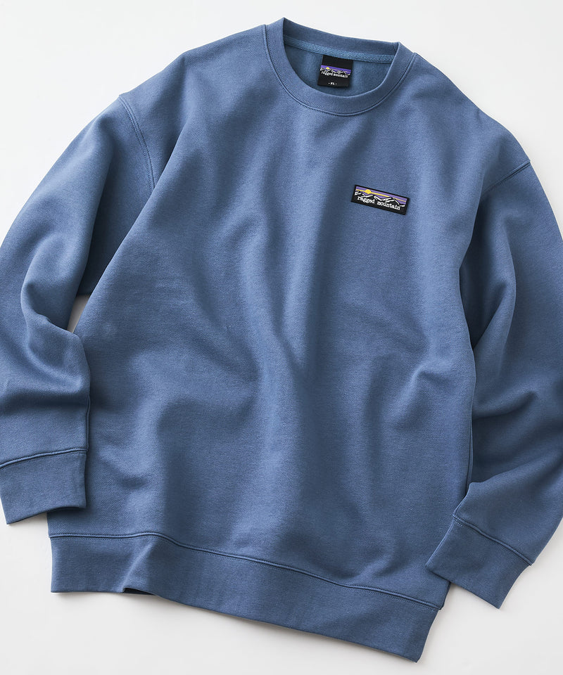 【RAGGED MOUNTAIN/ラギットマウンテン】BARNSTEAD/バーンステッド ブランドロゴ 刺繍 スウェットトレーナー