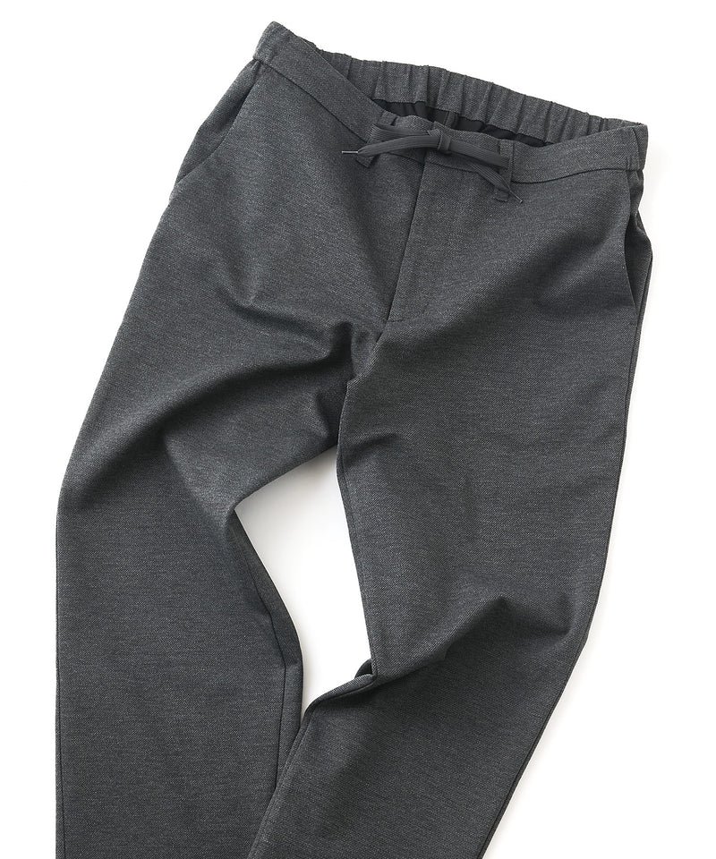 【BLUE STANDARD/ブルースタンダード】ストレッチニット ツイルイージーパンツ ウールタッチ