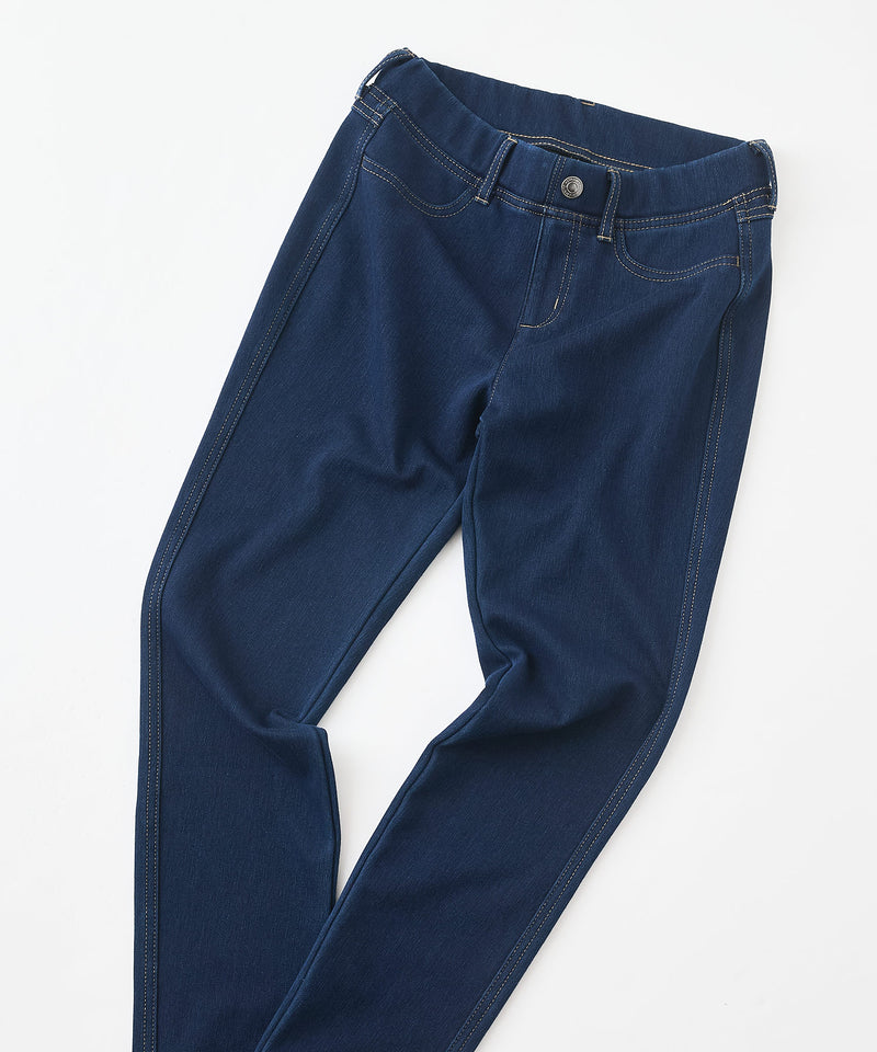 【C-FORT POINT】ポカポカ 裏地 デニムスキニーパンツ