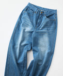 デニムカーブパンツ【C-FORT POINT/フォートポイント】