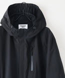 【BLUE STANDARD/ブルースタンダード】マルチファンクション フードハーフコート 撥水 防風 軽量 ビジカジ ビズ