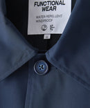 【BLUE STANDARD/ブルースタンダード】マルチファンクション ステンカラーコート 撥水 防風 軽量 ビジカジ ビズ