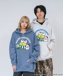 【SANRIO CHARACTERS/サンリオキャラクターズ】【人気の「サンリオキャラクターズ」デザイン！】裏起毛プルオーバーパーカー フーディ 保温 けろけろけろっぴ ぐでたま