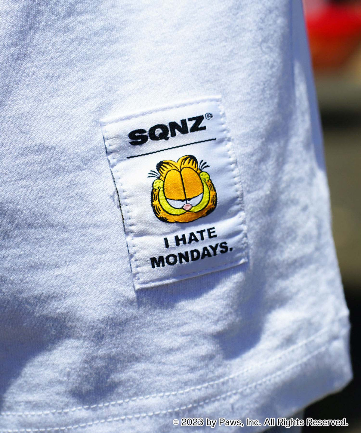 Garfield】 ガーフィールド コラボ ラグラン Tシャツ Y2K ストリート