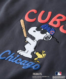 【PEANUTS×MLB】オリジナルデザイン 裏起毛トレーナー ヤンキース ドジャース カブス キャラクター