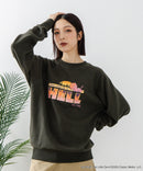 【DISCUS×HOT STUFF×Casper】キャラクタープリントスウェットトレーナー メンズ レディース ユニセックス