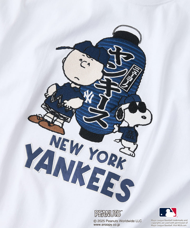 【PEANUTS×MLB】オリジナルデザイン 和柄Ｔシャツ ドジャース ヤンキース カブス スーベニア