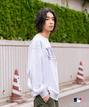 【MLB/メジャーリーグベースボール】 裏起毛 レトロロゴ クルーネックトレーナー スウェット