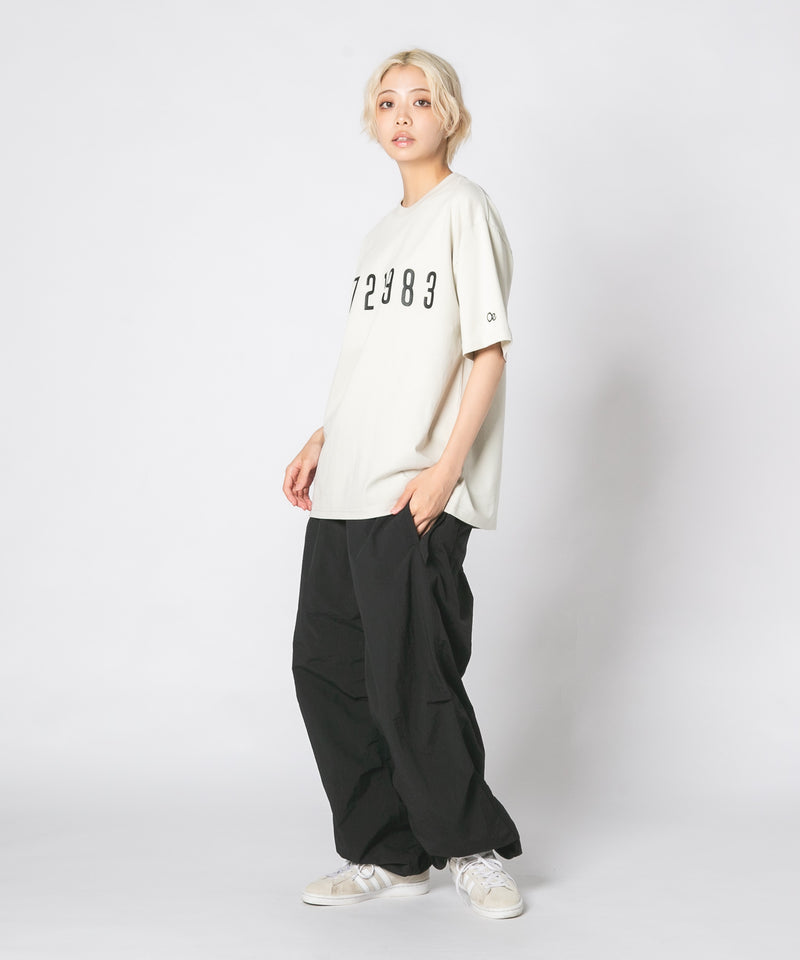 リラックス オリジン ナンバリング プリントTシャツ UVカットOUTDOOR EXCHANGE