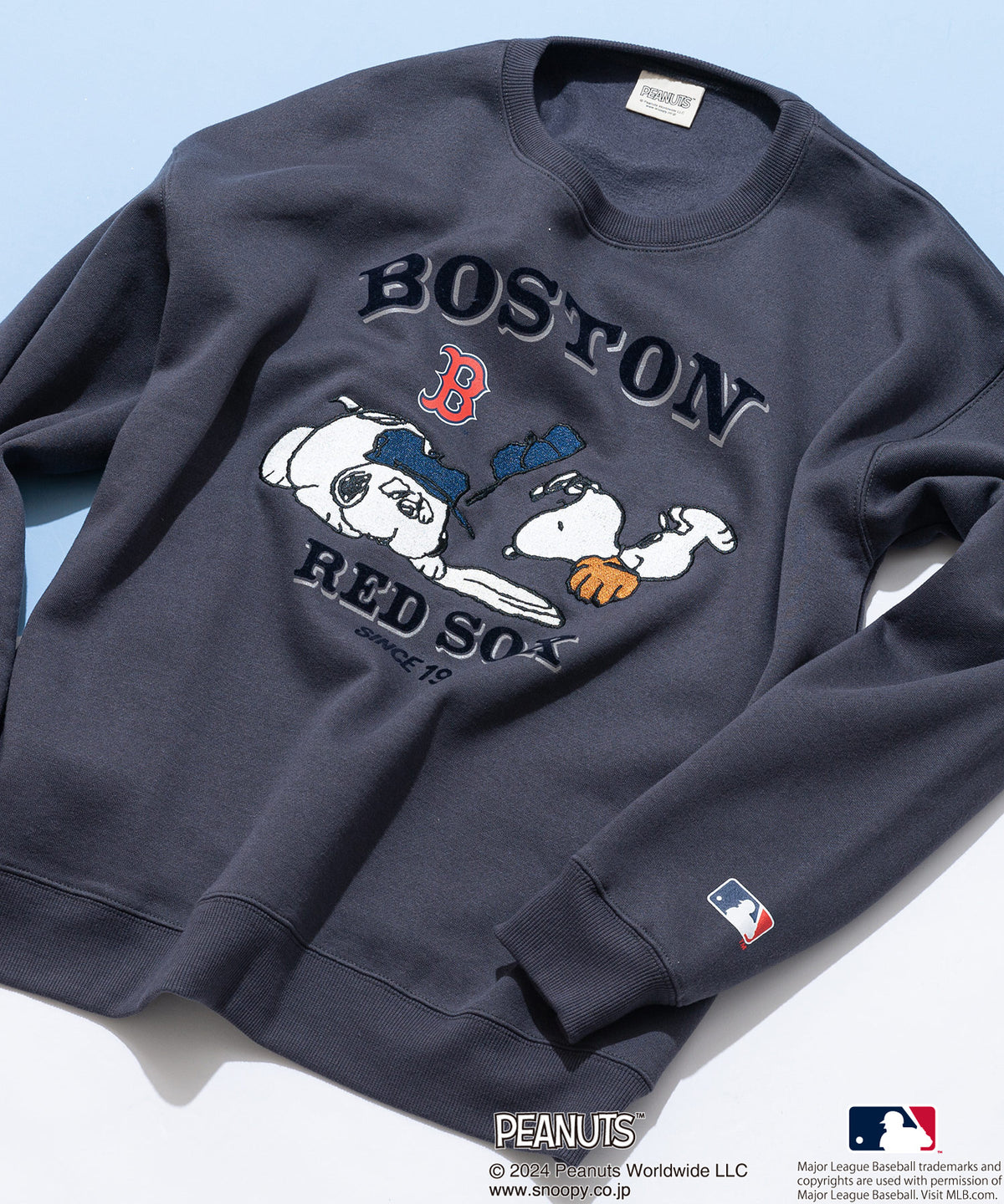 新品】MLB ドジャース トレーナー スウェット 裏起毛 刺繍ロゴ 総柄