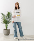 【CONVERSE/コンバース】×【TOM AND JERRY/トムとジェリー】両面プリント オーバーサイズ ロンT