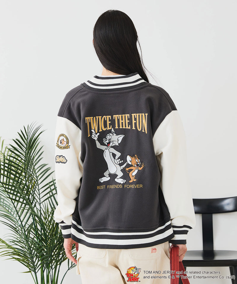 【TOM&JERRY/トムとジェリー】フリースボンディングスタジャン