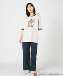 TOM AND JERRY トムとジェリー Tシャツ オリジナルデザイン ジェリー タフィー ドロップショルダー ビッグシルエット ユニセックス キャラクター ❘ジーンズメイト公式オンラインショップ