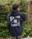 【MLB/メジャーリーグベースボール】裏起毛 バックロゴ フーディー プルオーバーパーカー