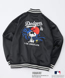 【PEANUTS×MLB】オリジナルデザイン 和柄スカジャン ドジャース ヤンキース カブス スーベニア