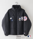 【PEANUTS×MLB】オリジナルデザイン ナイロンパファージャケット 中綿ジャケット ヤンキース ドジャース ホワイトソックス
