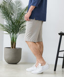 【BLUE STANDARD/ブルースタンダード】【遮熱＆UVカット＆接触冷感の高機能パンツ】スーパーストレッチショートパンツ ストレッチ 軽量 イージーケア 毛玉レス