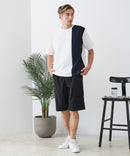 【BLUE STANDARD/ブルースタンダード】【遮熱＆UVカット＆接触冷感の高機能パンツ】スーパーストレッチショートパンツ ストレッチ 軽量 イージーケア 毛玉レス