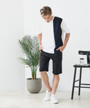 【BLUE STANDARD/ブルースタンダード】【遮熱＆UVカット＆接触冷感の高機能パンツ】スーパーストレッチショートパンツ ストレッチ 軽量 イージーケア 毛玉レス