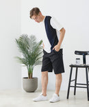 【BLUE STANDARD/ブルースタンダード】【遮熱＆UVカット＆接触冷感の高機能パンツ】スーパーストレッチショートパンツ ストレッチ 軽量 イージーケア 毛玉レス