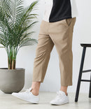 【BLUE STANDARD/ブルースタンダード】【遮熱・UVカット・接触冷感の高機能パンツ】快適スーパーストレッチ7分丈パンツ 軽量 イージーケア 毛玉レス クロップドパンツ