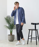 【BLUE STANDARD/ブルースタンダード】【遮熱・UVカット・接触冷感の高機能パンツ】快適スーパーストレッチ7分丈パンツ 軽量 イージーケア 毛玉レス クロップドパンツ