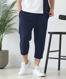 【BLUE STANDARD/ブルースタンダード】ドライリップル クロップドパンツ 7分丈 吸水速乾 ストレッチ イージーケア さらさら快適