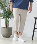 【BLUE STANDARD/ブルースタンダード】ドライリップル クロップドパンツ 7分丈 吸水速乾 ストレッチ イージーケア さらさら快適