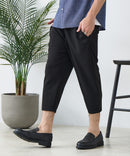 【BLUE STANDARD/ブルースタンダード】ドライリップル クロップドパンツ 7分丈 吸水速乾 ストレッチ イージーケア さらさら快適