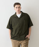 快適メッシュ素材 エアースルーテックオープンシャツ【BLUE STANDARD/ブルースタンダード】