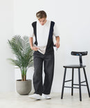 【BLUE STANDARD/ブルースタンダード】ドライリップル 切り替えデザインTシャツ 吸水速乾 ストレッチ イージーケア さらさら快適 カットソー