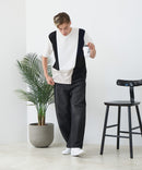 【BLUE STANDARD/ブルースタンダード】ドライリップル 切り替えデザインTシャツ 吸水速乾 ストレッチ イージーケア さらさら快適 カットソー