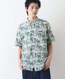 【RAGGED MOUNTAIN/ラギッドマウンテン】ライトリップル 総柄シャツ ❘ジーンズメイト公式オンラインショップ