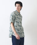 【RAGGED MOUNTAIN/ラギッドマウンテン】ライトリップル 総柄シャツ ❘ジーンズメイト公式オンラインショップ