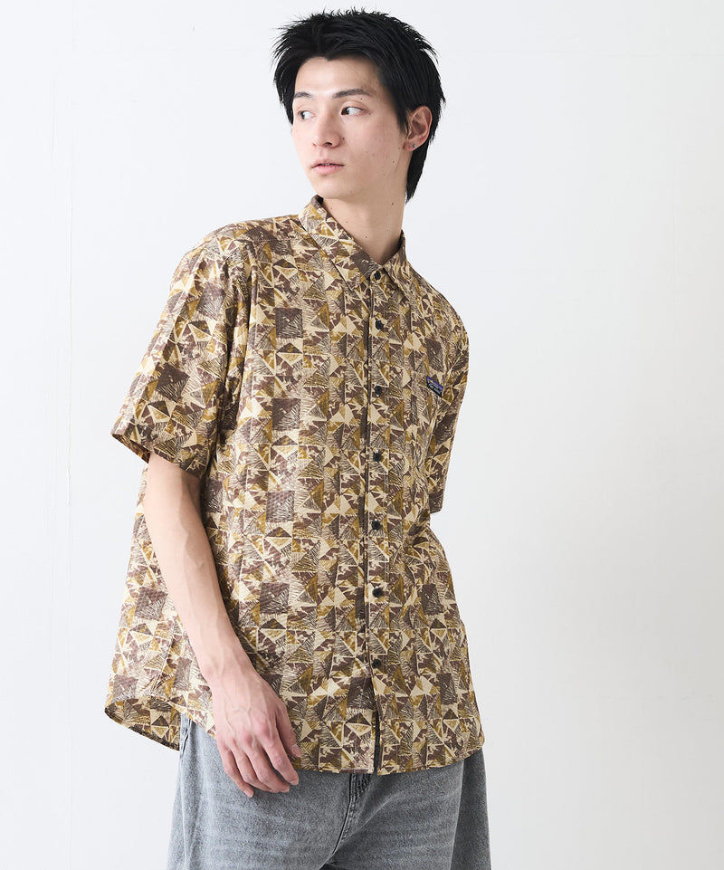 ライトリップル 総柄シャツ RAGGED MOUNTAIN
