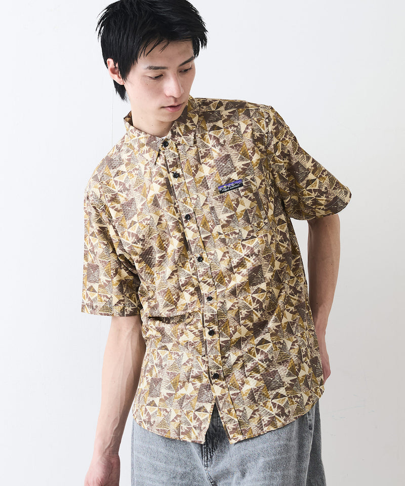 ライトリップル 総柄シャツ RAGGED MOUNTAIN