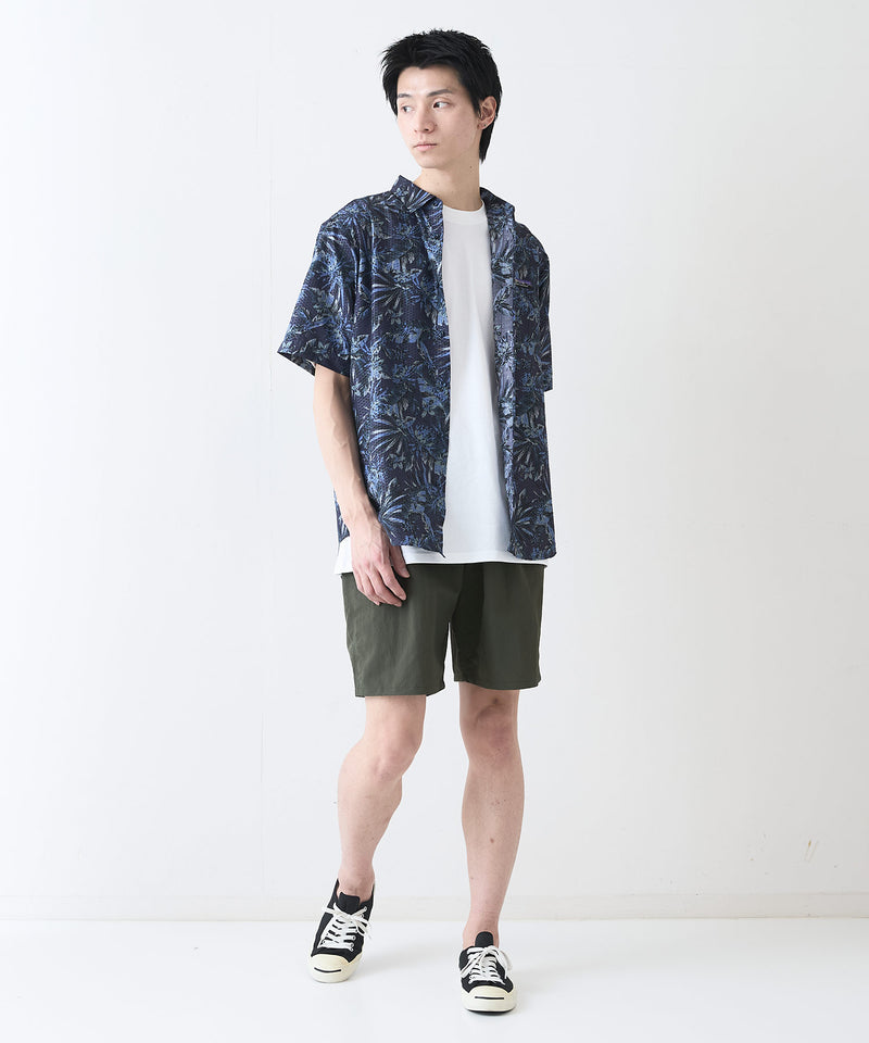 ライトリップル 総柄シャツ RAGGED MOUNTAIN