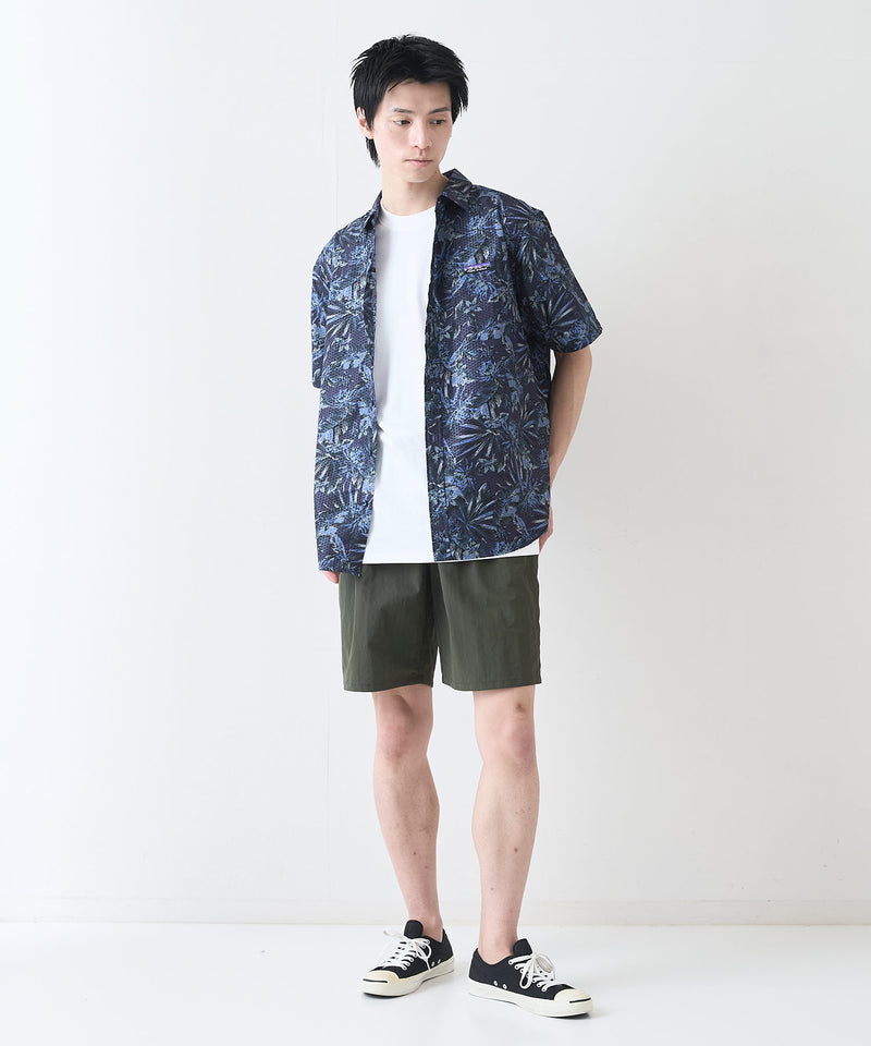 ライトリップル 総柄シャツ RAGGED MOUNTAIN