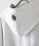 【MOOMIN/ムーミン】【ユニセックスデザインでリンクコーデにも◎】裏起毛プルオーバーパーカー フーディ 保温 キャラクター ムーミン ニョロニョロ リトルミイ スティンキー
