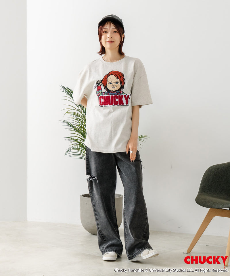 緊急入荷！！【Child's Play/チャイルドプレイ】オリジナルデザイン Tシャツ CHUCKY チャッキー ティファニー