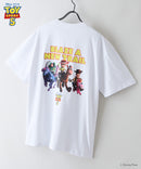 【TOY STORY/トイ・ストーリー】【限定オリジナルデザイン】半袖Tシャツ 綿100% ドロップショルダー ワンポイント バックプリント ディズニー ピクサー キャラクター クルーネック Disney ユニセックス