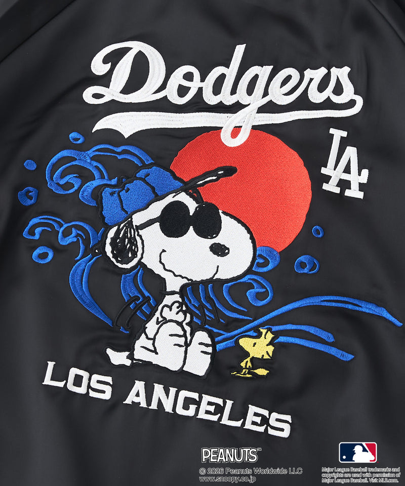 ヤンキーススカジャン PEANUTS×MLB】オリジナルデザイン 和柄スカジャン ドジャース