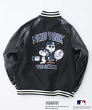 【PEANUTS×MLB】オリジナルデザイン スタジャン バーシティージャケット アワードジャケット ドジャース ヤンキース パドレス