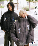 【PEANUTS×MLB】オリジナルデザイン ナイロンパファージャケット 中綿ジャケット ヤンキース ドジャース ホワイトソックス