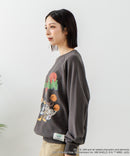 【DISCUS ATHLETIC×LOONEY TUNES】スペース・ジャム キャラクタープリントスウェットトレーナー メンズ レディース ユニセックス