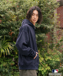 【MLB/メジャーリーグベースボール】裏起毛 バックロゴ フーディー プルオーバーパーカー